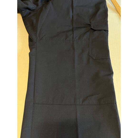 Twinhill Men Blue Cargo Work Pants RipStop Outdoor Navy Blue Cotton 38/S New - Picture 7 of 12